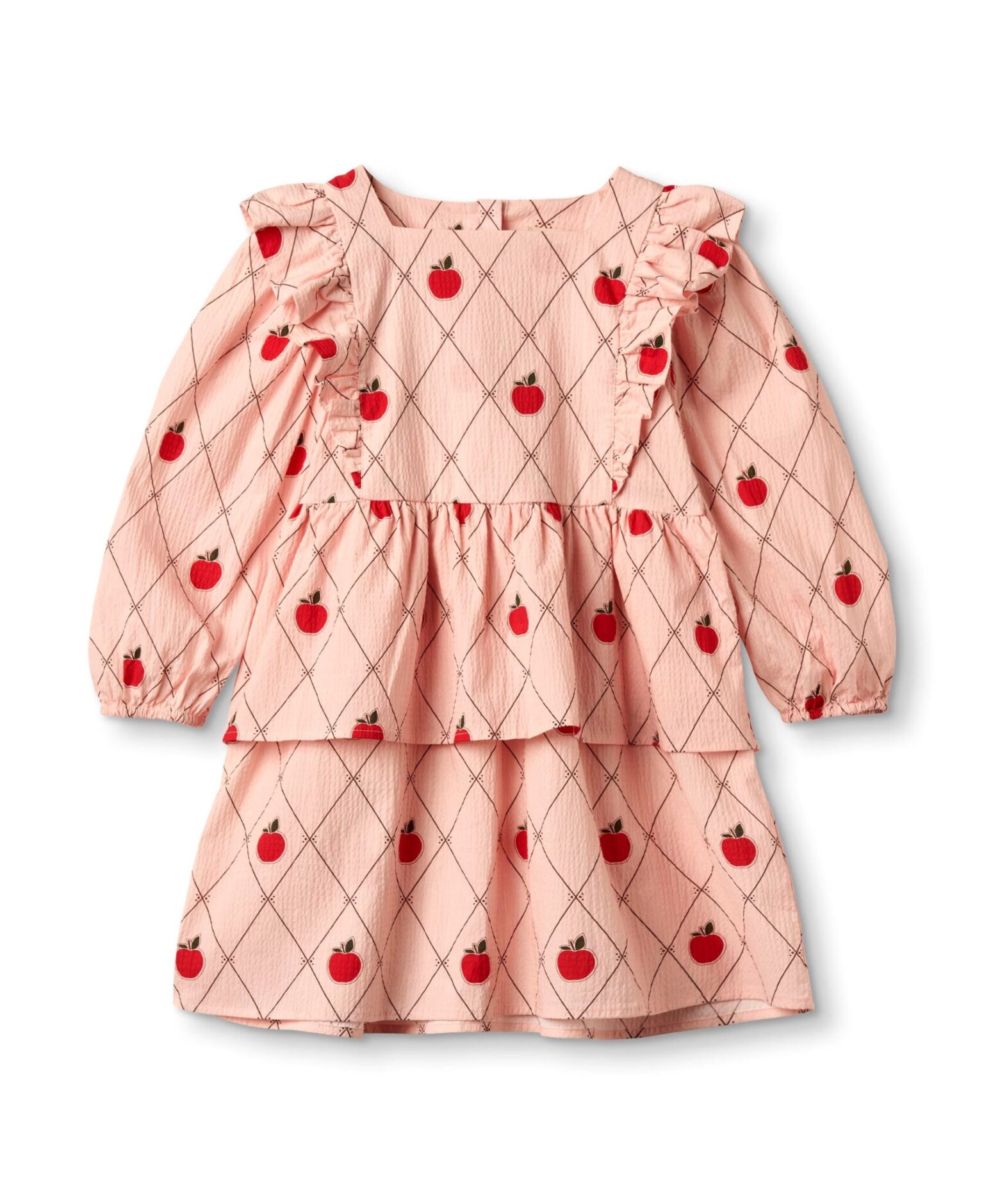 Fliink Apple Dress- Peach Whip - 80 cm