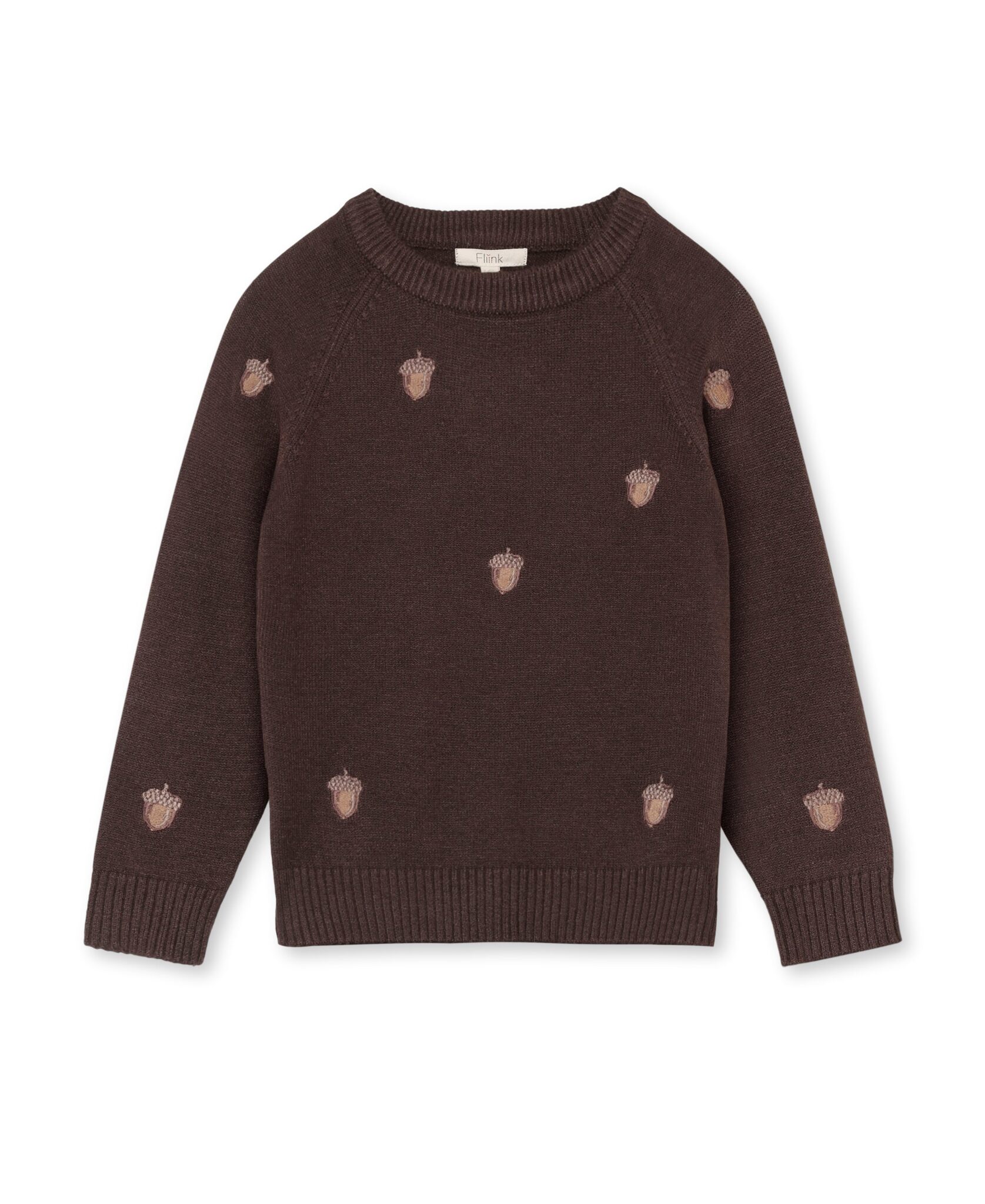 Fliink Benna Acorn Pullover - Coffee Bean - 80 cm Fliink Benna Acorn Pullover - Coffee Bean - 80 cm
