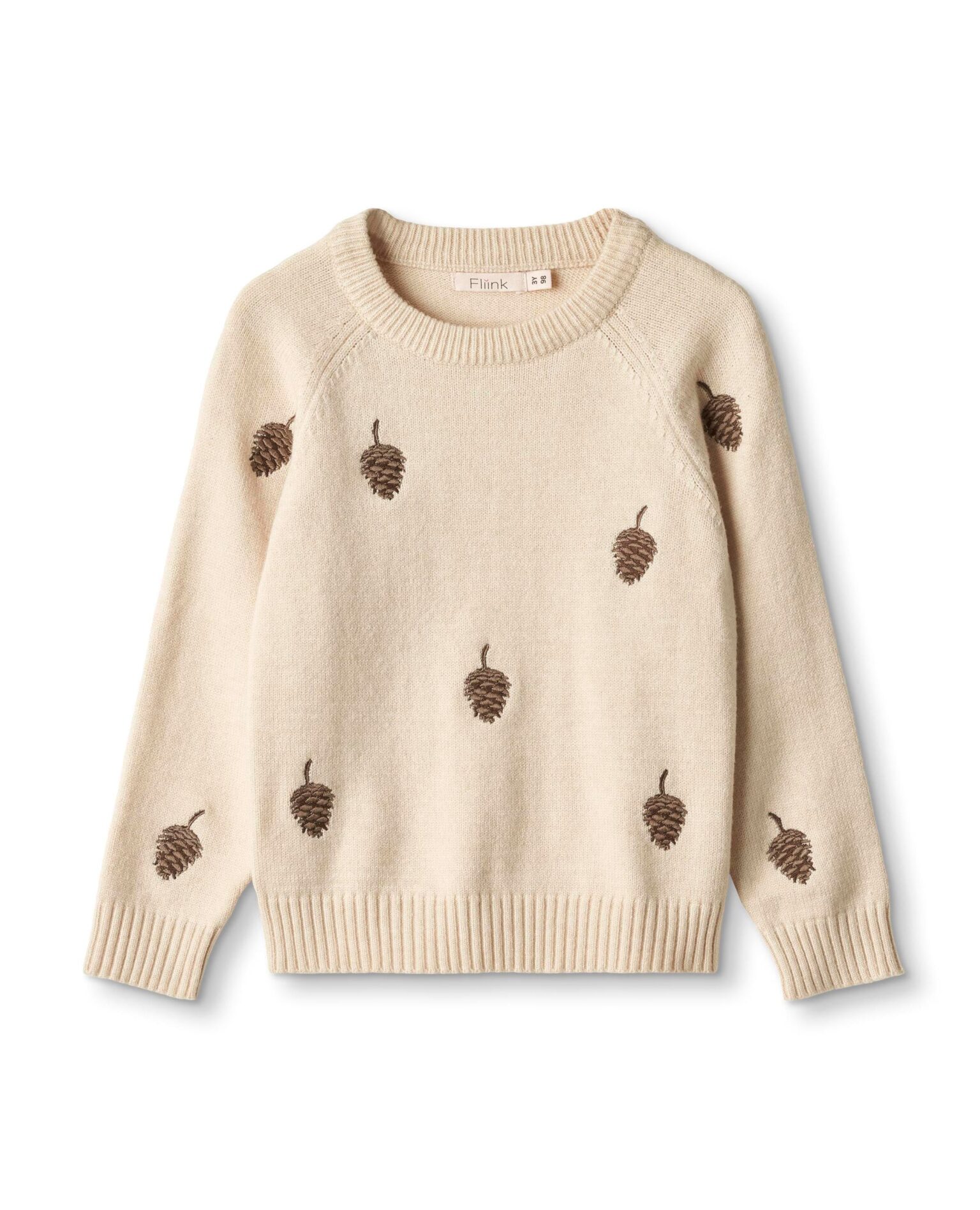 Fliink Benna Cone Pullover - Sandshell - 80 cm