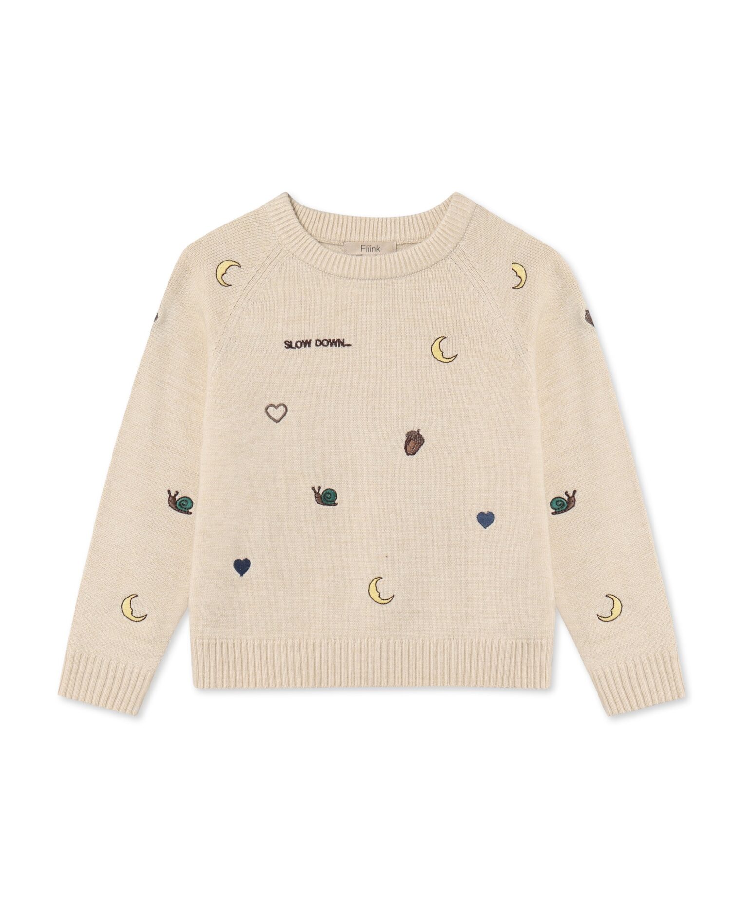 Fliink Benna Icon Pullover - Sandshell - 80 cm Fliink Benna Icon Pullover - Sandshell - 80 cm