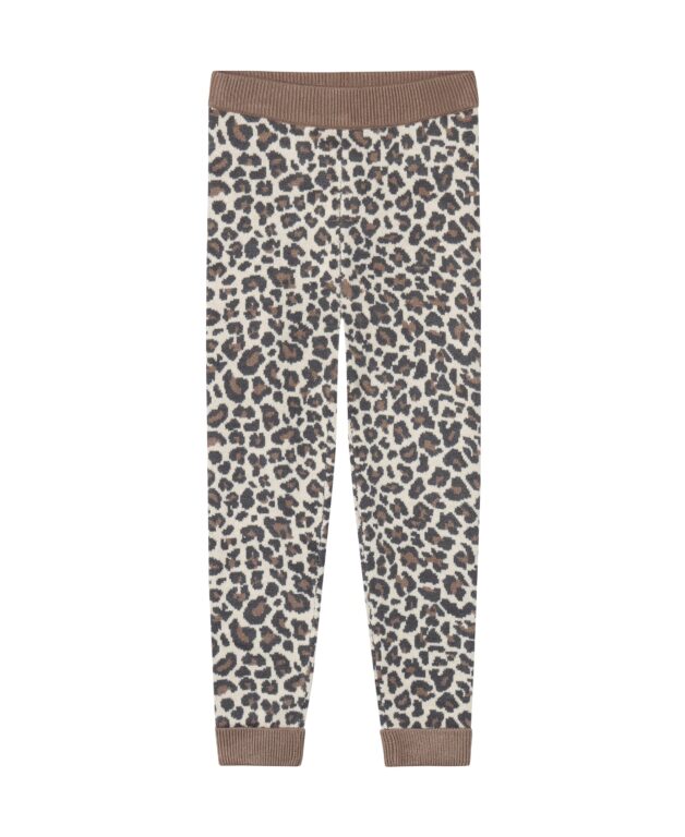Fliink Benna Leo Leggings - Pine Bark - 86 cm
