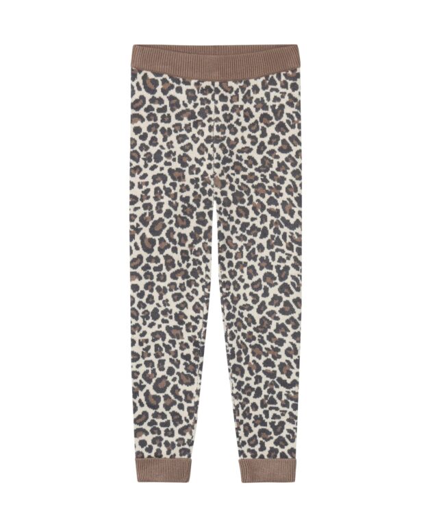 Fliink Benna Leo Leggings - Pine Bark - 86 cm