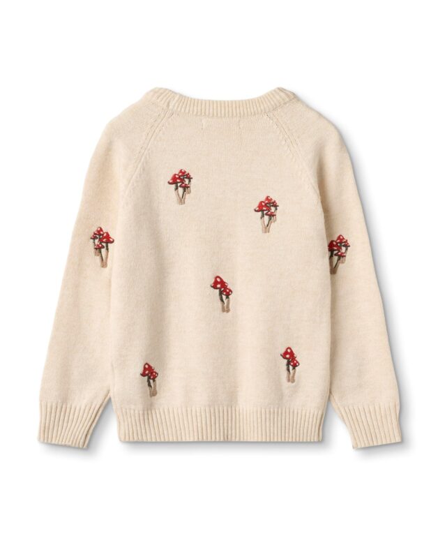 Fliink Benna Mushroom Pullover - Sandshell - 80 cm Fliink Benna Mushroom Pullover - Sandshell - 80 cm