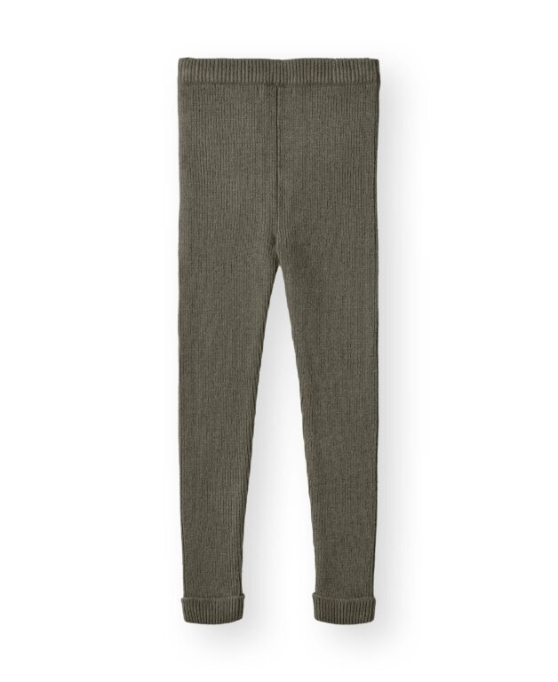 Fliink Benna Rib Leggings - Beetle - 80 cm