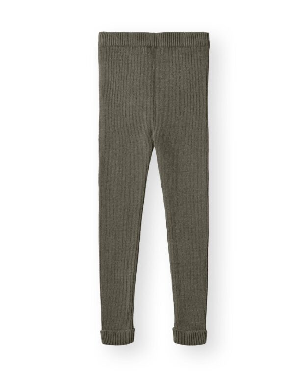 Fliink Benna Rib Leggings - Beetle - 80 cm