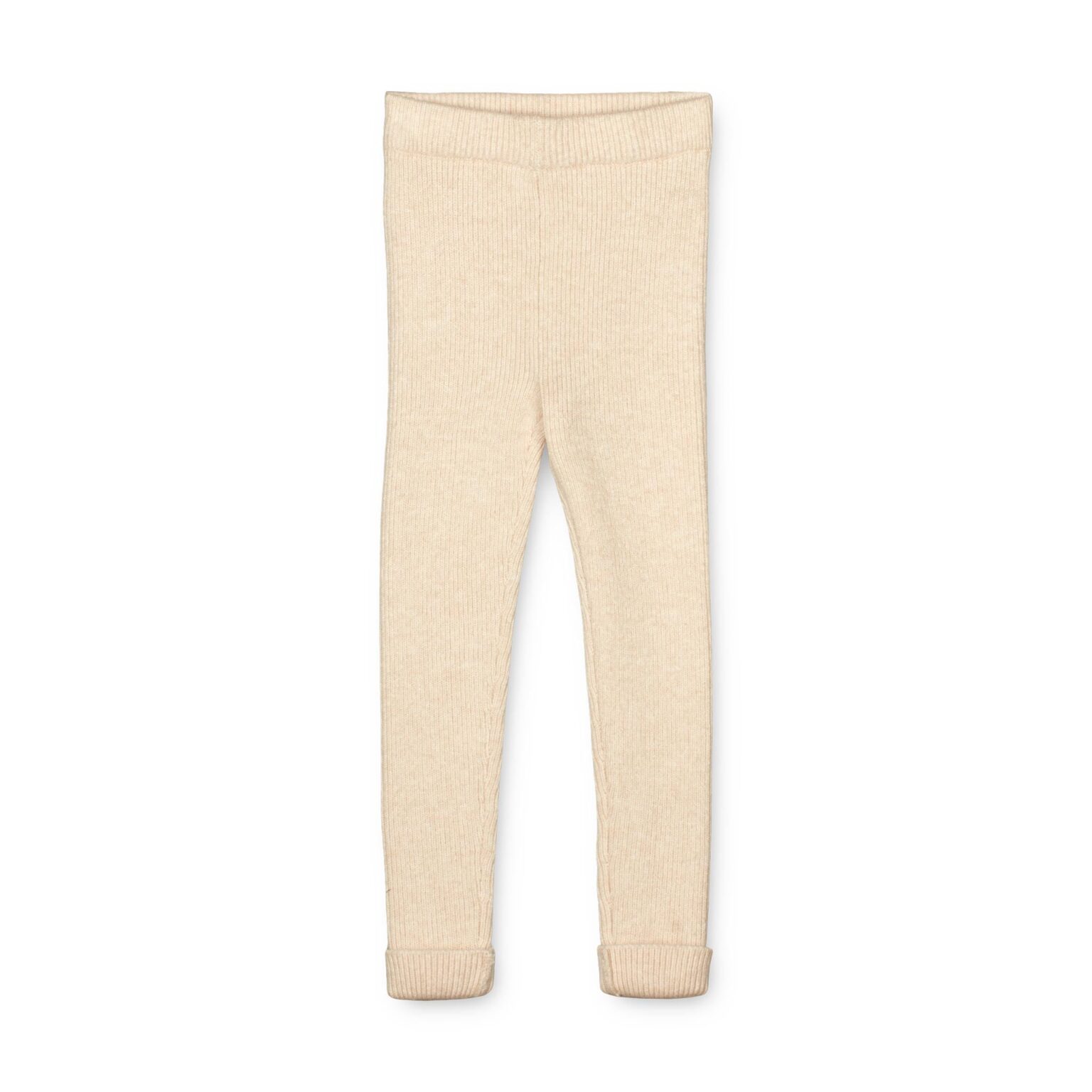 Fliink Benna Rib Leggings - Sandshell - 86 cm