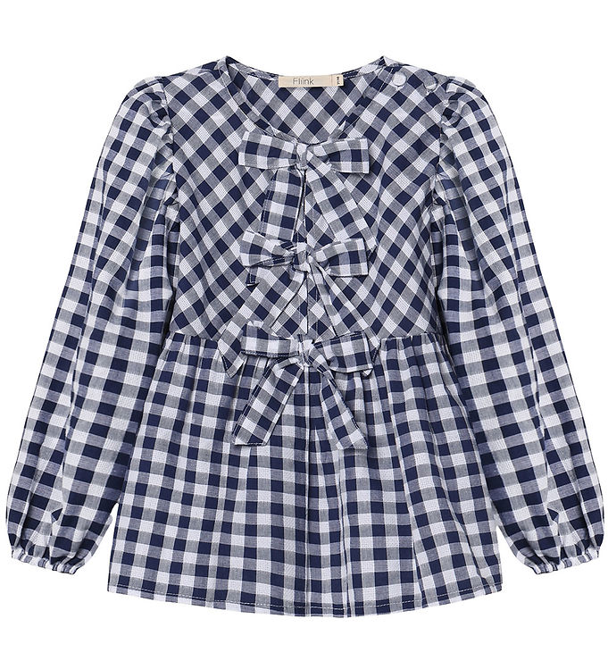 Fliink Bluse - Zorro - Insignia Sandshell Check