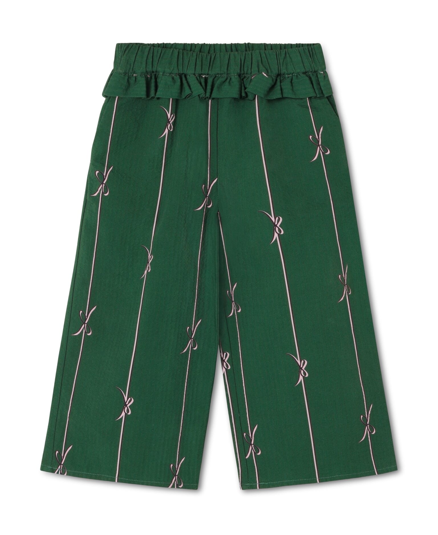 Fliink Bowie Pant - Hunter Green Bow - 86 cm