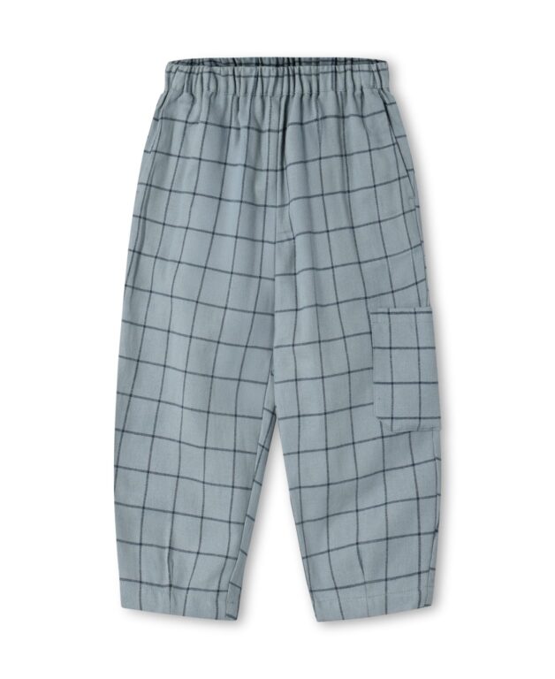 Fliink Cody Check Pant - Slate - 86 cm