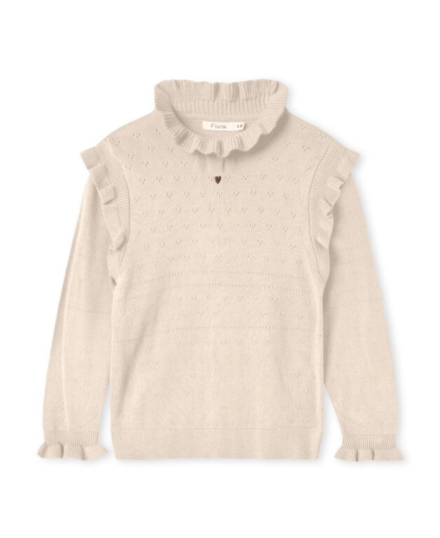 Fliink Fame LS Blouse - Sandshell - 86 cm