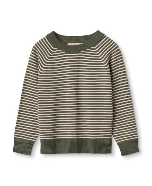 Fliink Favo Pullover - Beetle Stripe - 80 cm