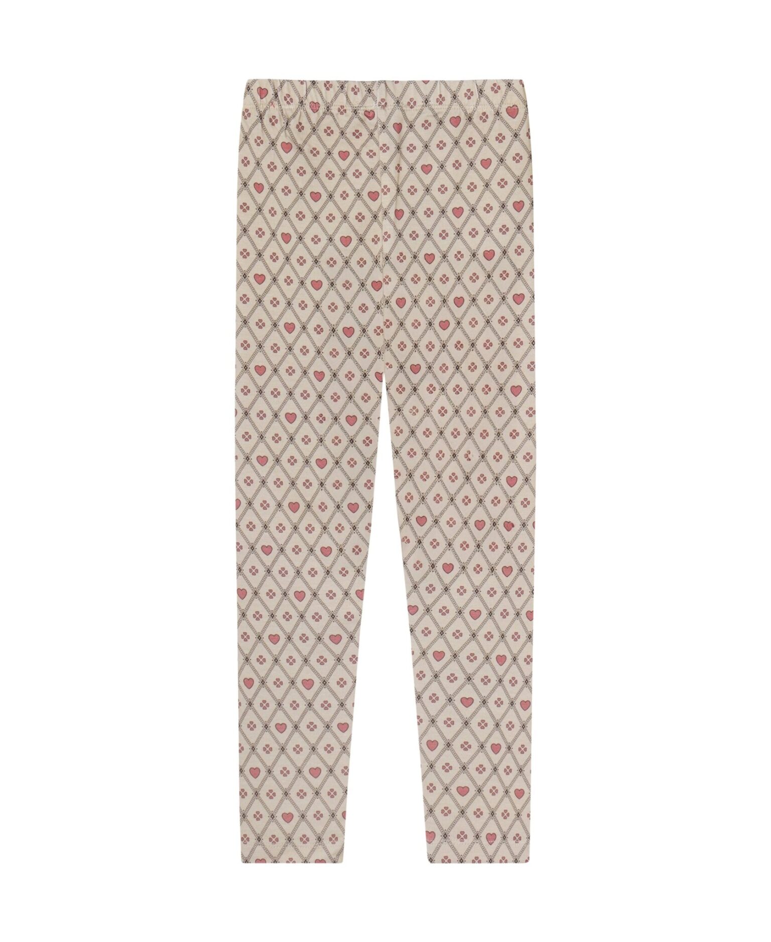 Fliink Kelly Heart Leggings - Sandshell - 86 cm