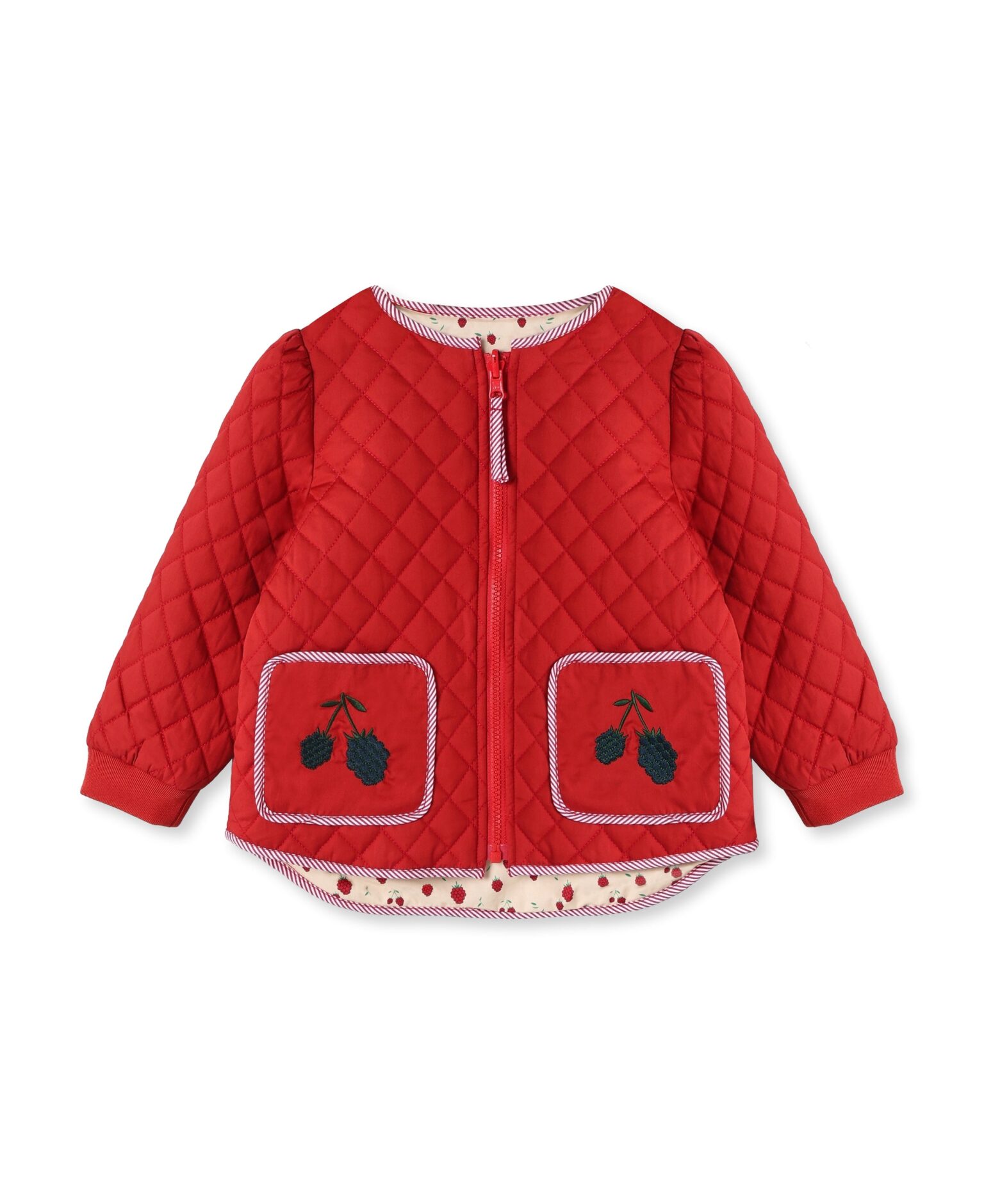 Fliink Kota Berry Jacket - Pompeian Red - 80 cm Fliink Kota Berry Jacket - Pompeian Red - 80 cm