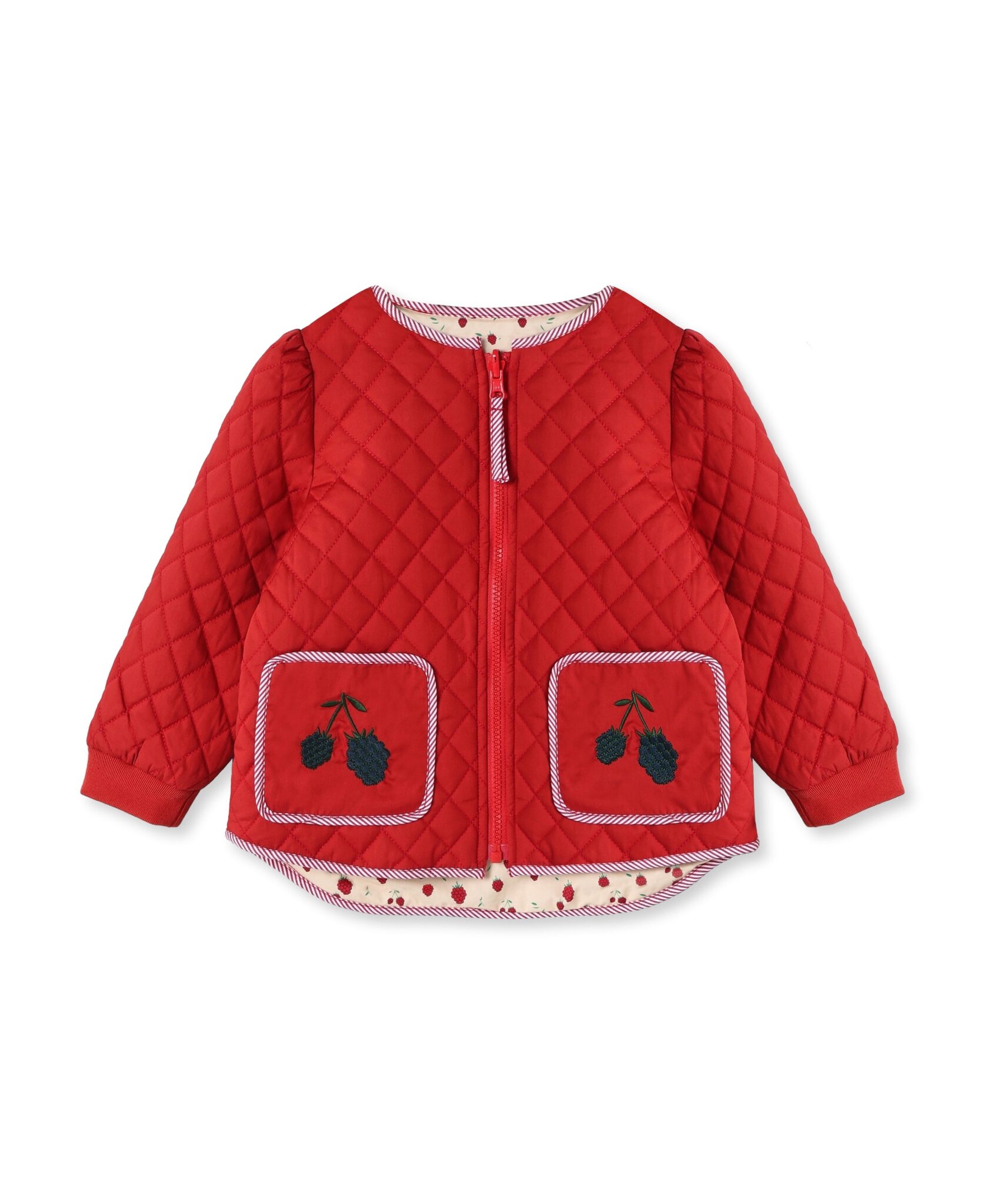 Fliink Kota Berry Jacket - Pompeian Red - 80 cm