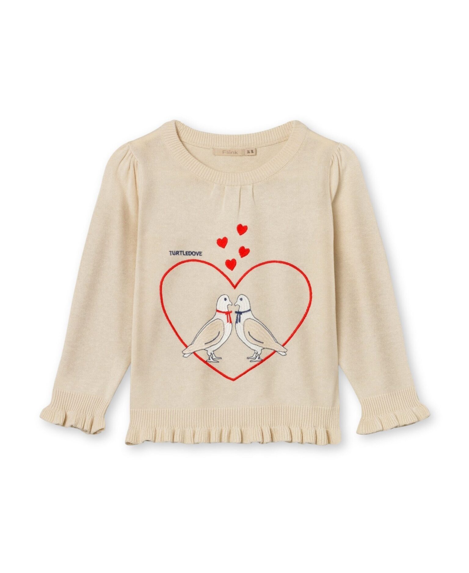 Fliink Magic Dove Pullover - Sandshell - 80 cm