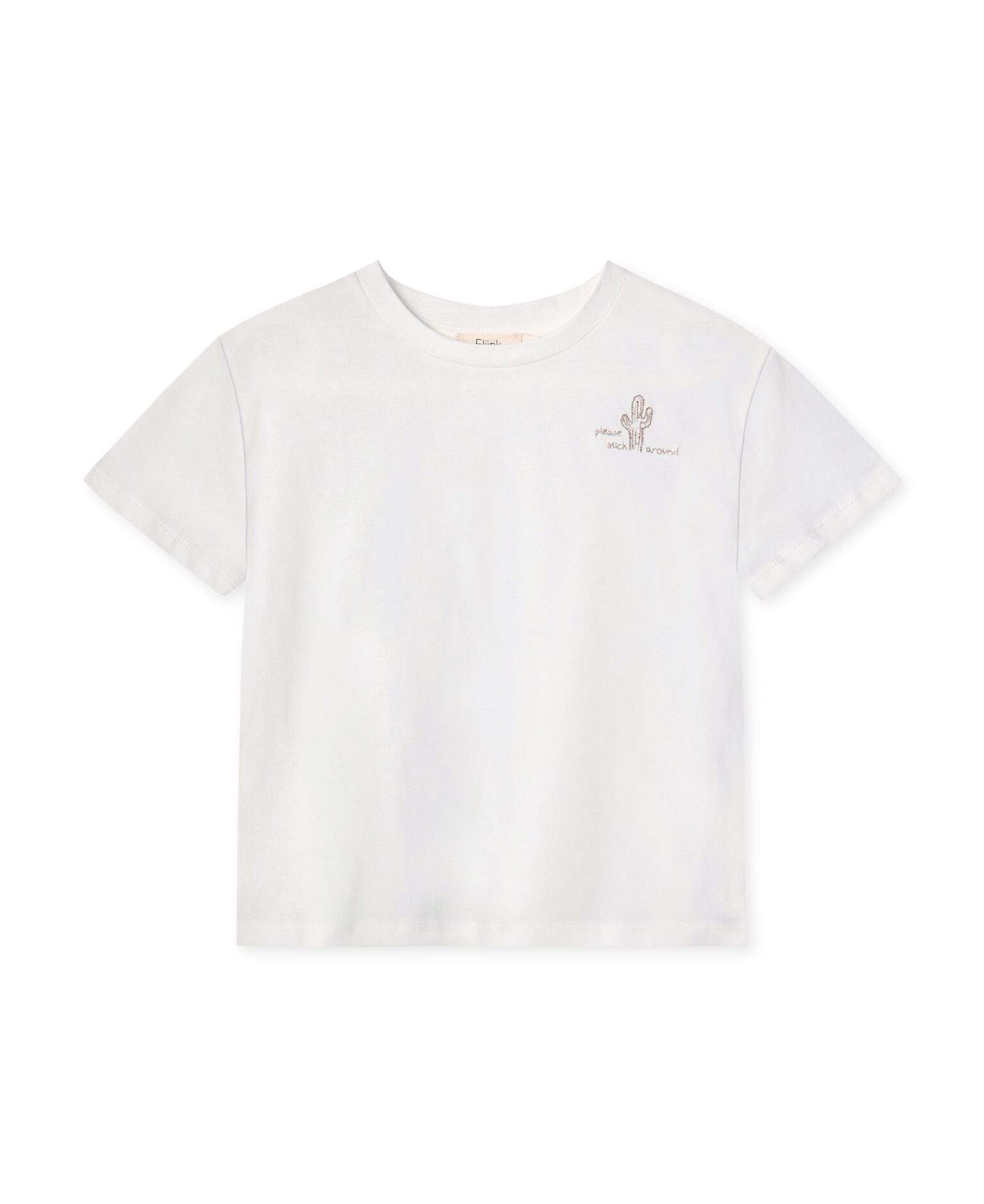 Fliink Sommer Cactus T-shirt - Cloud Dancer - 80 cm Fliink Sommer Cactus T-shirt - Cloud Dancer - 80 cm