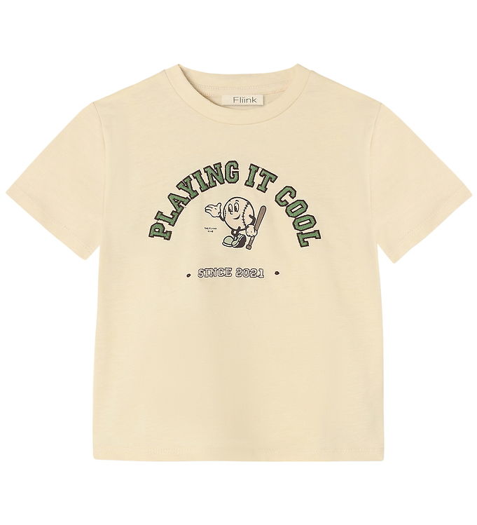Fliink T-shirt - Sommer Cool - Sandshell Fliink T-shirt - Sommer Cool - Sandshell