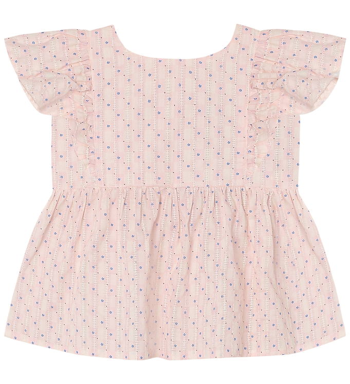 Fliink T-shirt - Zorro - Chalk Pink Check AOP Fliink T-shirt - Zorro - Chalk Pink Check AOP