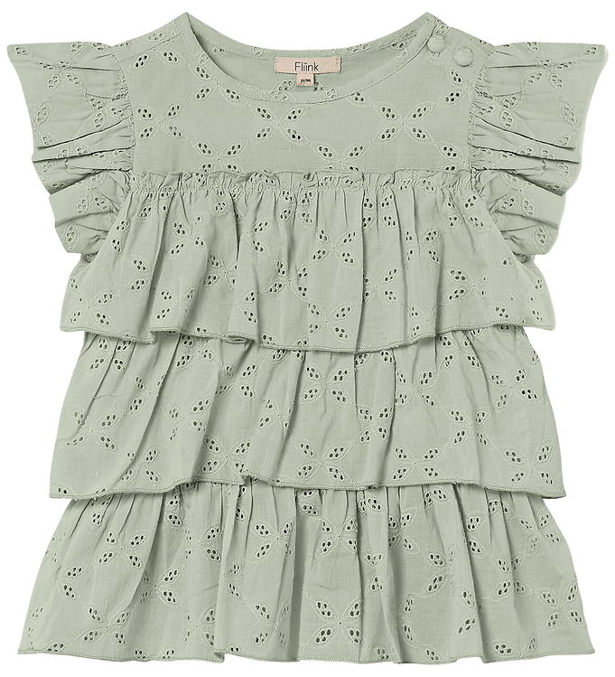 Fliink Top - Harper - Aqua Gray Fliink Top - Harper - Aqua Gray