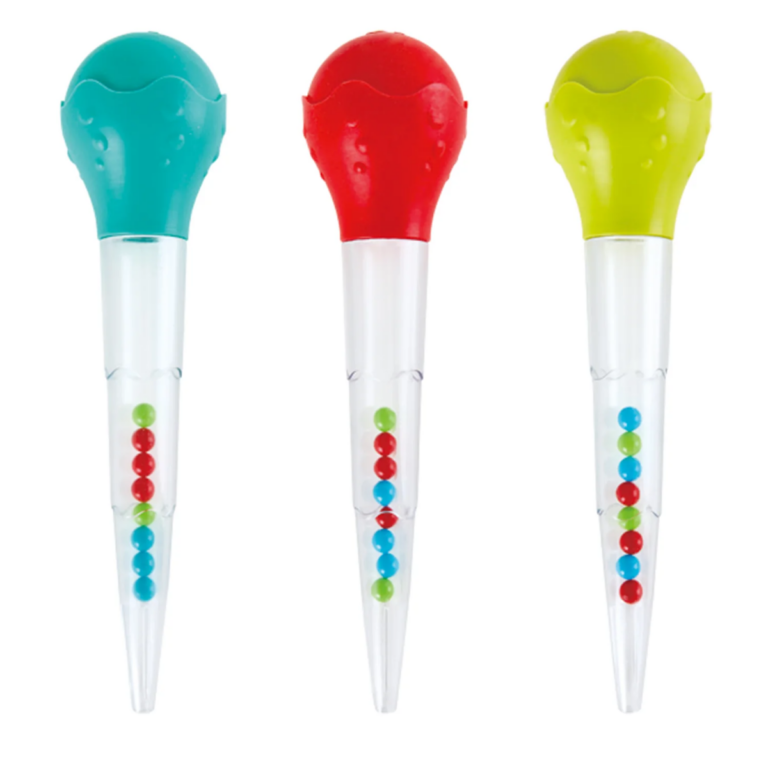 Hape | Badeleg - Klem & sprøjt pipette (ass), 1 stk