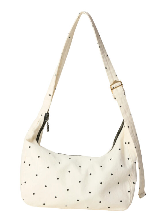 LMTD Twill Dot Taske Hyed Antique White Black