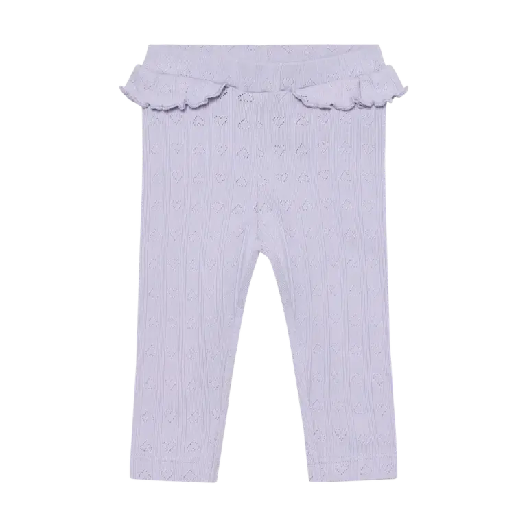 Leggings Pointelle - Purple Heather - 80