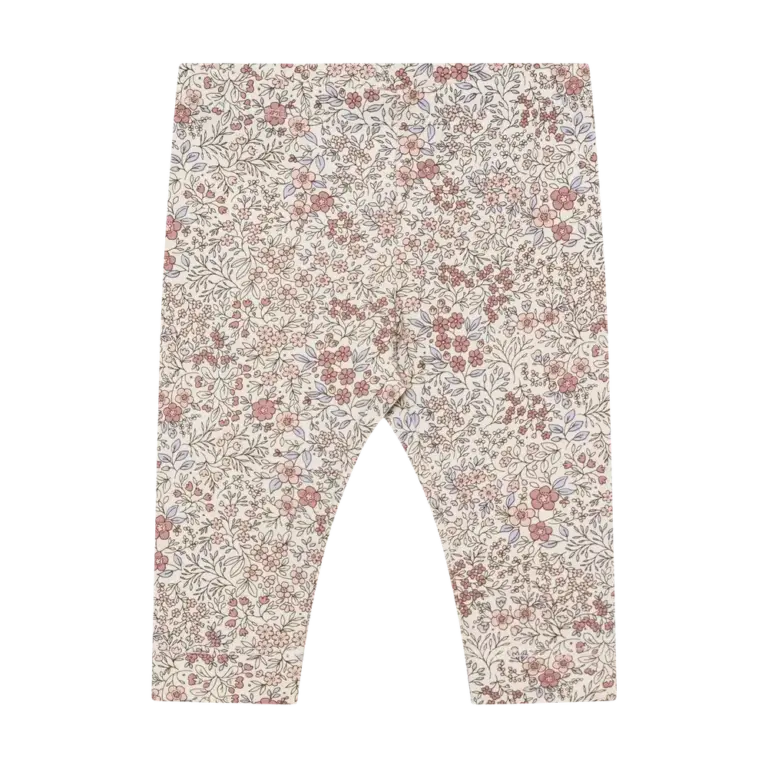 Leggings m. Print - Eggnog - 62
