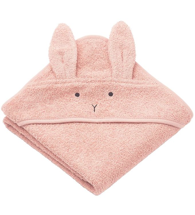 Liewood Babyhåndklæde - 70x70 cm - Albert - Rabbit Rose