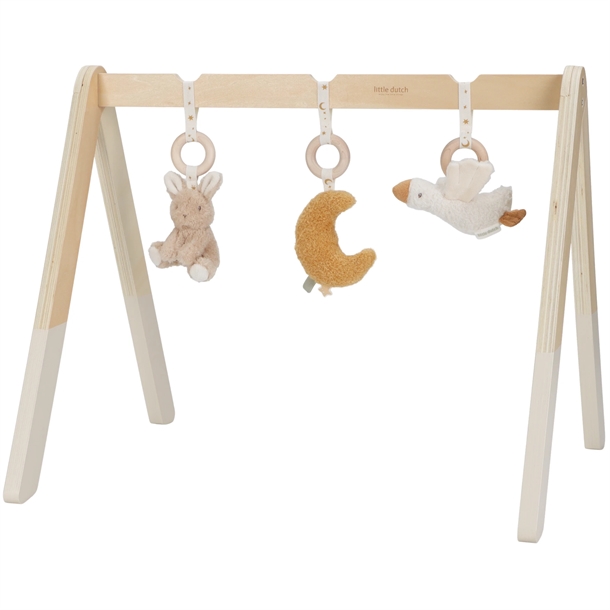 Little Dutch Aktivitetsstativ - Træ - Beige - Newborn Naturals