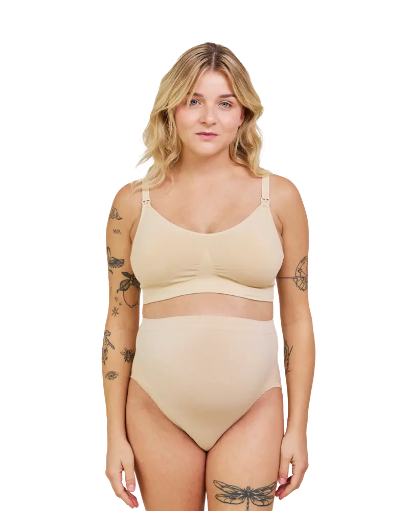 Maternity Support Panty - BEIGE - L