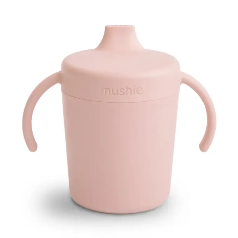 Mushie Sippy-Kop - Blush