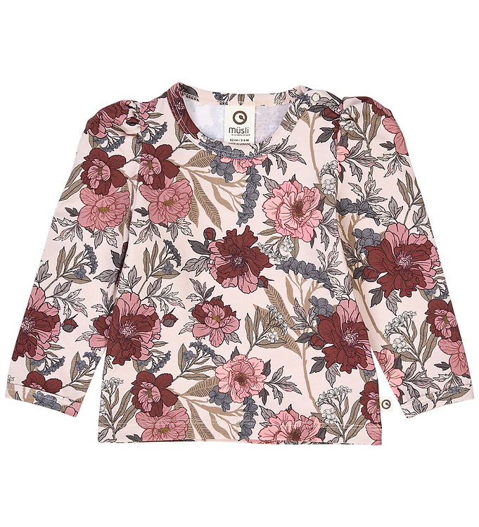 Müsli Bluse - Baby - Bliss Puff - Nightingale/Root/Nostalgia Ros Müsli Bluse - Baby - Bliss Puff - Nightingale/Root/Nostalgia Ros