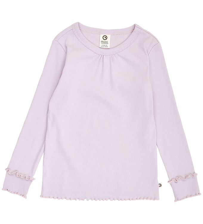 Müsli Bluse - Rib - Cozy Me - Bloom Müsli Bluse - Rib - Cozy Me - Bloom