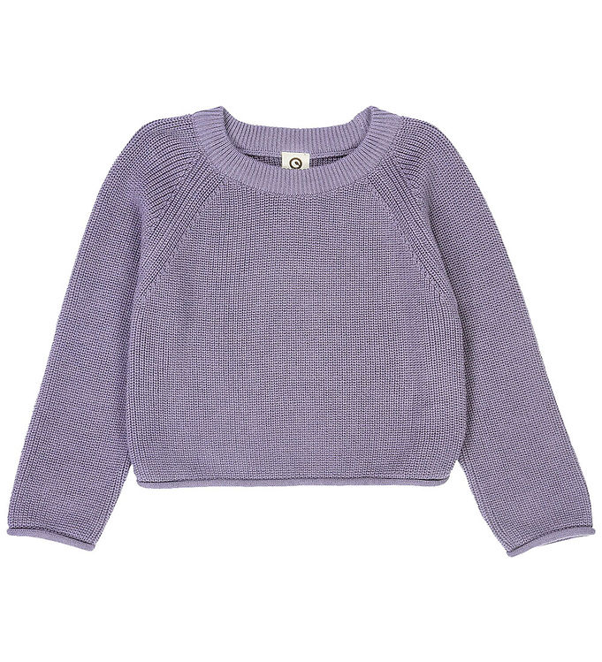 Müsli Bluse - Strik - Lilac Fog Müsli Bluse - Strik - Lilac Fog