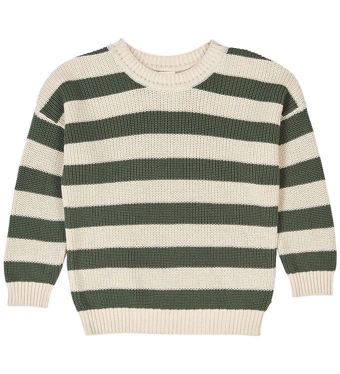 Müsli Bluse - Strik - Stripe - Oak Müsli Bluse - Strik - Stripe - Oak