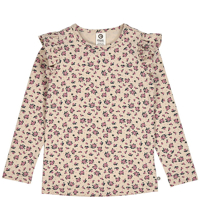 Müsli Bluse - Zinna - Oak/Nostalgia Rose/Deep Green