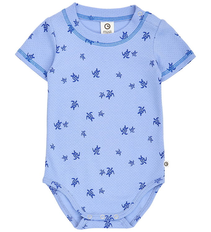 Müsli Body k/æ - Turtle - Azure Blue/Shell Blue Müsli Body k/æ - Turtle - Azure Blue/Shell Blue