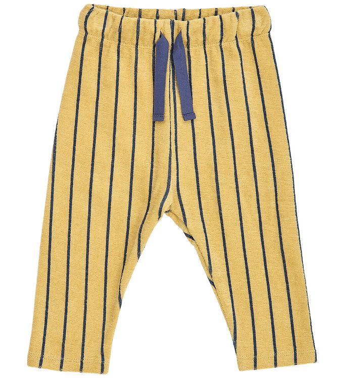 Müsli Bukser - Frotté - Hemp/Navy