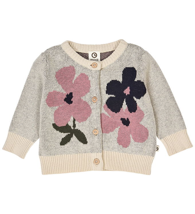 Müsli Cardigan - Strik - Zinna - Oak
