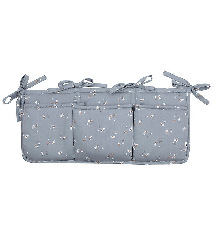 Müsli Sengelomme - 50x20 cm - Stars - Jasmin Blue/Balsam Cream/W Müsli Sengelomme - 50x20 cm - Stars - Jasmin Blue/Balsam Cream/W
