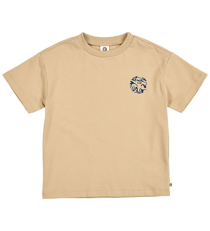 Müsli T-shirt - Natures Imprint - Safari m. Navy Müsli T-shirt - Natures Imprint - Safari m. Navy