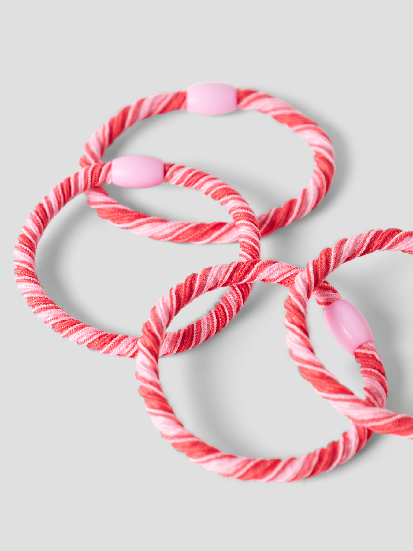 NAME IT 8-Pak Hårelastikker Jolena Pink Drink