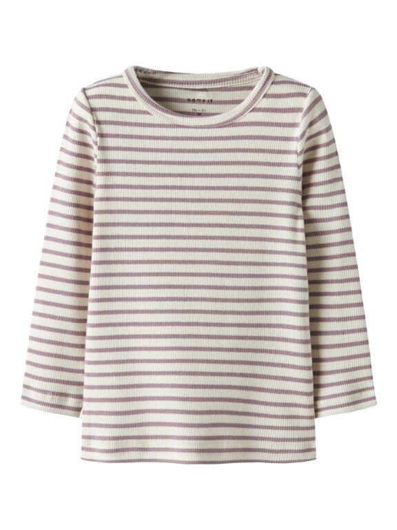 Name It Bani Ls Shirt Noos - Elderberry - 86 cm