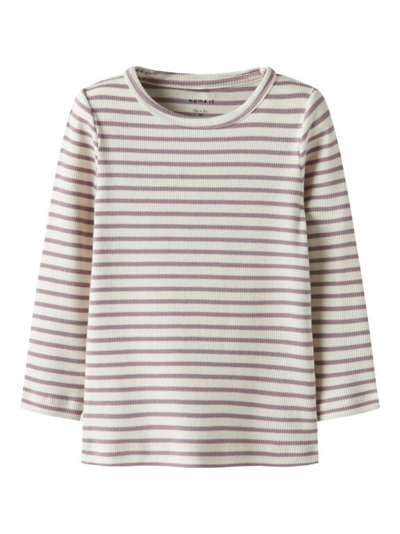 Name It Bani Ls Shirt Noos - Elderberry - 86 cm