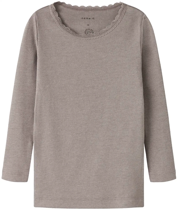 Name It Bluse - Kab - Satellite Melange Name It Bluse - Kab - Satellite Melange