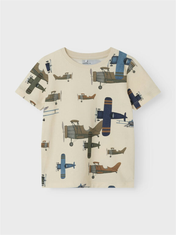 Name It Diuse T-shirt - Almond Milk - 86 cm
