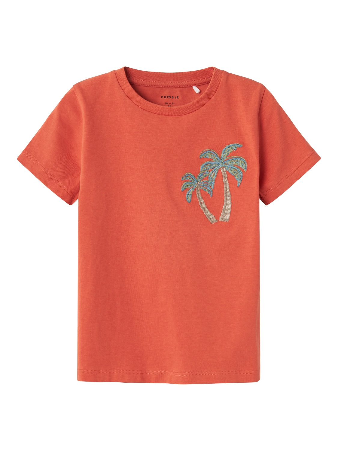 Name It Hakan T-shirt - Burnt Sienna - 80 cm Name It Hakan T-shirt - Burnt Sienna - 80 cm