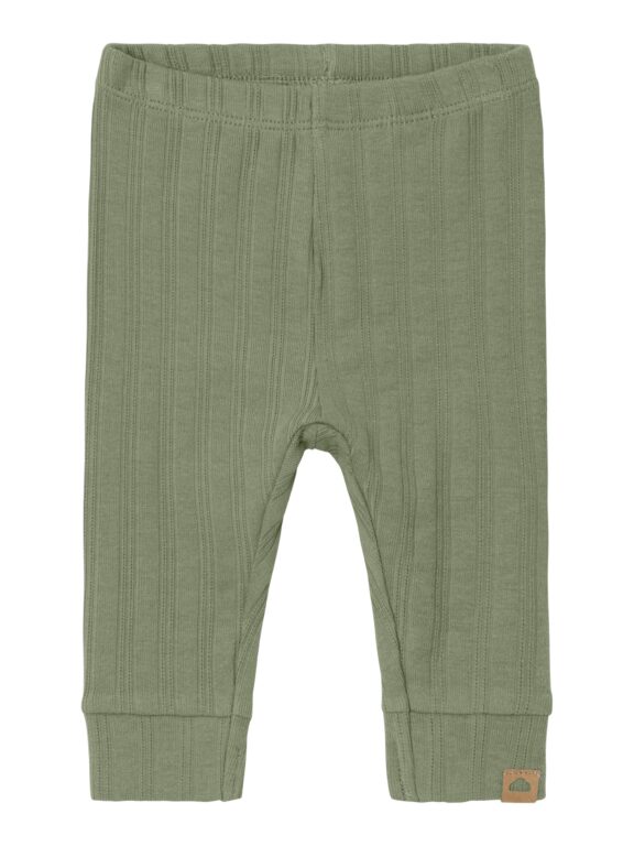 Name It Human Long John Pants - Oil Green - 50 cm