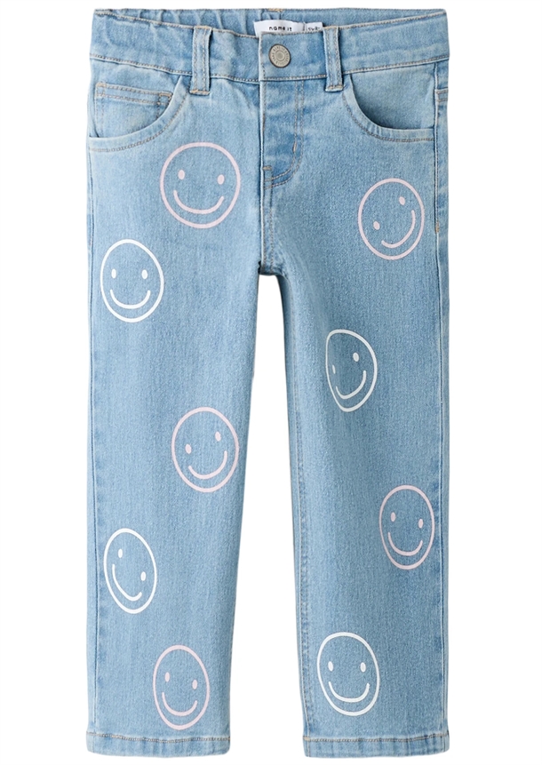 Name It Jeans - nmfRose Wide Jeans - Light Blue Denim Name It Jeans - nmfRose Wide Jeans - Light Blue Denim