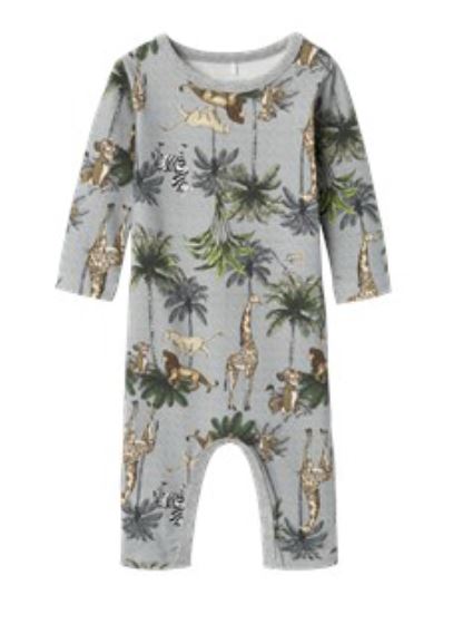Name It Jebb Løvernes Konge Dragt - Grey Melange - 50 cm